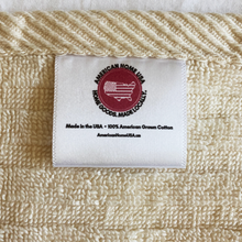 Load image into Gallery viewer, American Home USA National Park Collection - Bleach &amp; Dye Free Natural American Made Ribbed Cotton Towels
