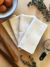 Load image into Gallery viewer, Made in the USA 100% Cotton Table Napkins - Set of 4 American Made - American Home USA - Natural (Set of 4)
