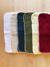 Load image into Gallery viewer, Made in the USA Dish Cloths - Set of 4 - American Made Dish Cloths Towels - American Home USA - 6 Colors
