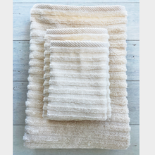 Load image into Gallery viewer, American Home USA National Park Collection - Bleach &amp; Dye Free Natural American Made Ribbed Cotton Towels
